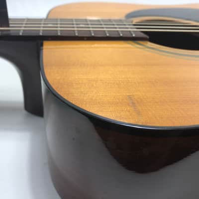 Vintage MIK Fender Concord II 90s Acooustic Dreadnought image 11