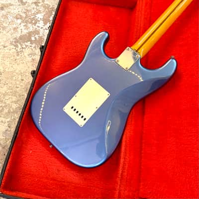 MIJ Fender Stratocaster ST-57 2014 - OLP old lake placid blue original Japan image 14