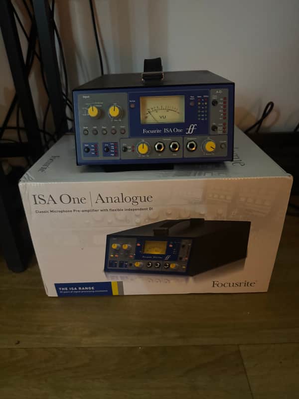 Focusrite ISA One Desktop Mic Preamp 2008 - Present - Blue image 1