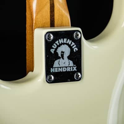 2022 Fender Jimi Hendrix Stratocaster olympic white image 10