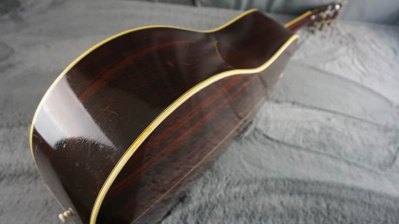Three S W-300D Vintage Japanese Dreadnought Acoustic Guitar w
