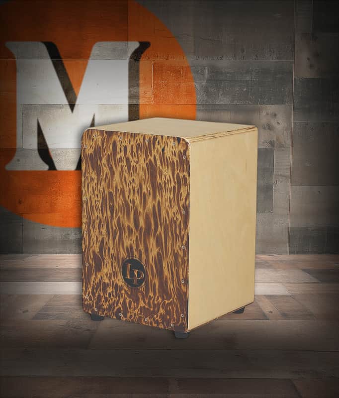 Latin Percussion LPA1332-HC Aspire Cajon - Birch/Poplar Snare Cajon, Havana  (LPA1332-HC) image 1