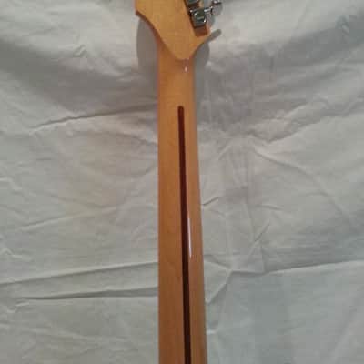 1993 Fender Stratocaster, Black Body with White Pickguard, Maple Neck image 8