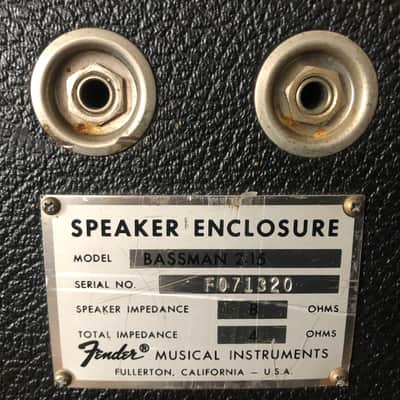 Fender Bassman 135 with 2x15 cab image 14