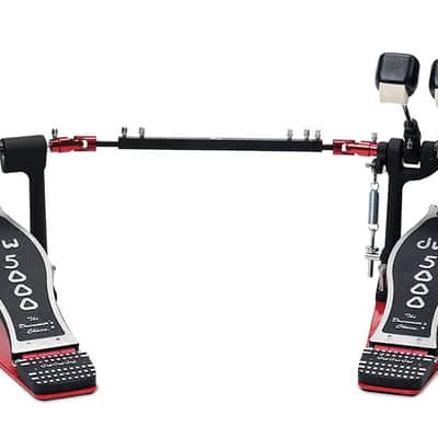 DW 5000 Series Accelerator Double Chain Drive Double Bass Drum Pedal - DWCP5002AD4 image 1