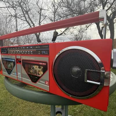 DIATONE MITSUBISHI Rare Vintage Mint Boombox Getto blaster Warranty Tested image 17