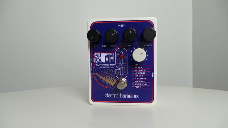 Electro Harmonix SYNTH 9 Synthesizer Machine Pedal SYNTH9 for Guitar or Bass -used **mint-in-box!! image 1