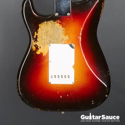 Fender Stratocaster Original Vintage Slab Board 1961 Sunburst (COD 1965VG) image 12