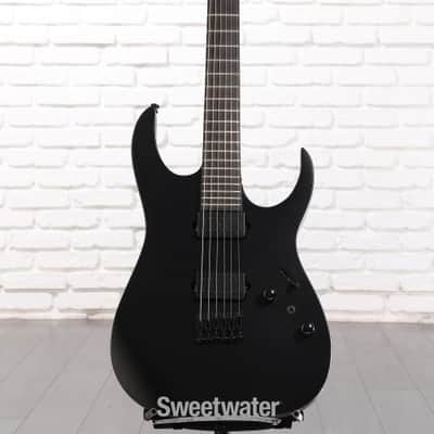 Ibanez RGRTB621 Iron Label Electric Guitar - Black Flat (RGRTB621BKFd1) image 4