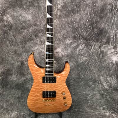 Jackson USA Soloist Slatq-h 2003 Natural Quilt Maple Top image 16