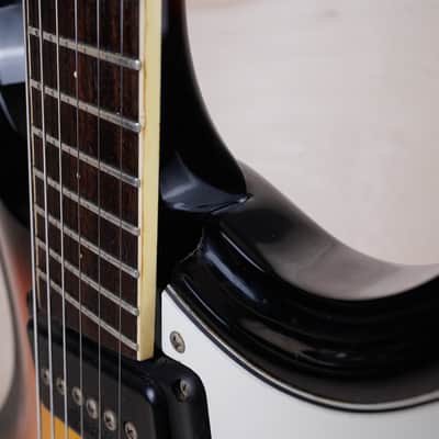 Mosrite The Ventures Model  '65 Reissue Guitar MIJ 1990s Sunburst Made in Japan Moseley Tremolo w/ OHSC image 14