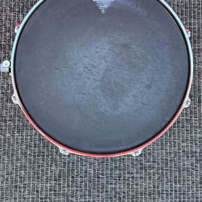 Pearl Export 14x5.5 Snare Drum Burgundy w/Genuine Pearl Throw-Off image 8