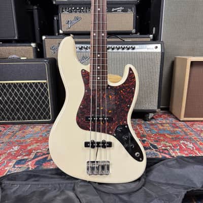 Fender '62 Reissue Jazz Bass JB-62 Vintage Series Olympic White - 2005 CIJ image 9