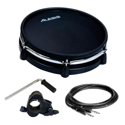 Alesis 10" Dual Zone Drum Pad Bundle with L-Rod, Clamp, 1/4" Cable image 8