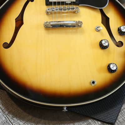 2023 Gibson ES-345 Semi-Hollow Electric Guitar Gloss Sunburst + OHSC image 6