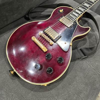 Gibson Les Paul Custom 1989 - Wine Red image 2