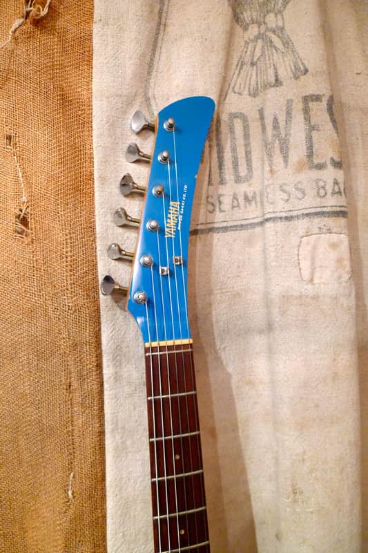 Yamaha SG2-C Flying Banana 1960's Blue | Reverb
