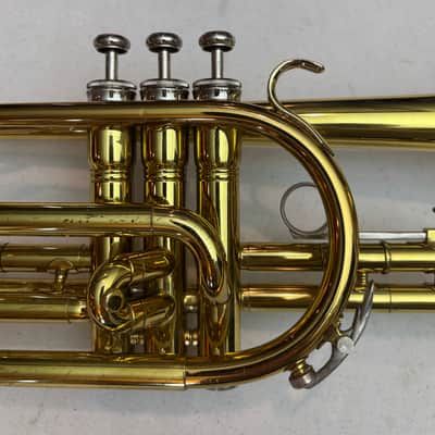 Vintage King Tempo 602 Bb Cornet c.1968 w/ Original Case, Benge 7C Mouthpiece – USA Made image 13