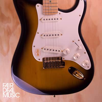 2004 Fender 50th Anniversary American Deluxe Stratocaster in Sunburst, USED image 1