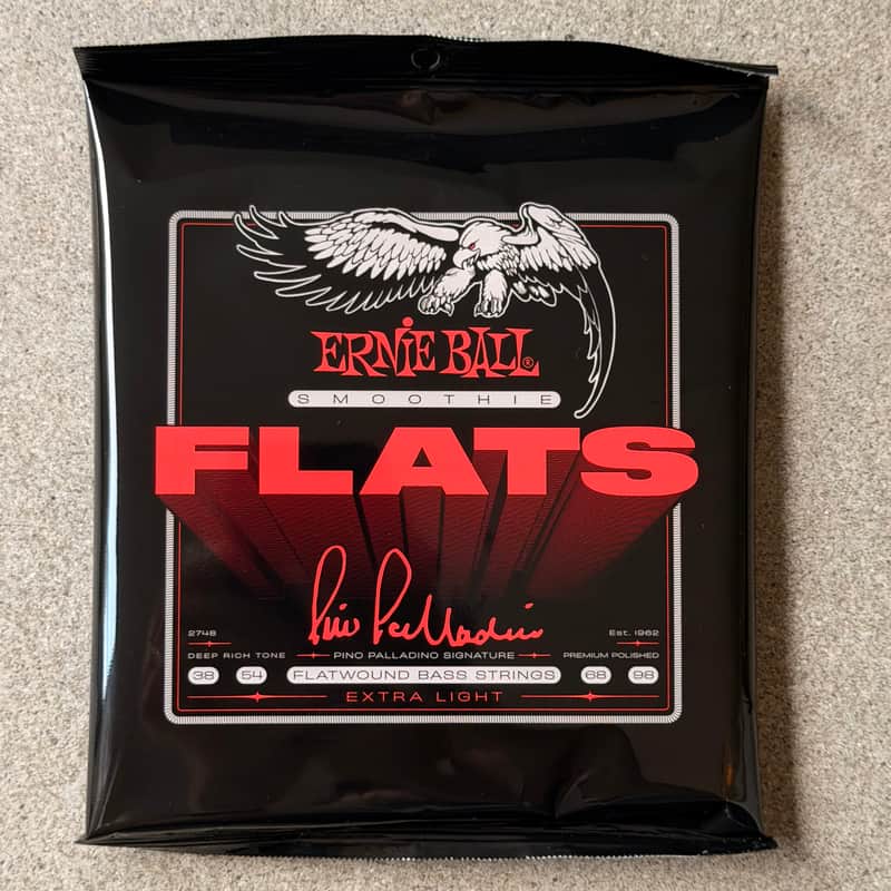 (Unopened) Pino Palladino Signature Smoothie Flats - Extra Light image 1