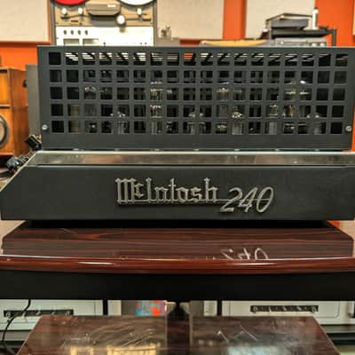 McIntosh MC240 Vacuum Tube Amplifier New Cage image 2