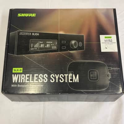 Shure SLXD4-H56 complete with beltpack and mic image 9