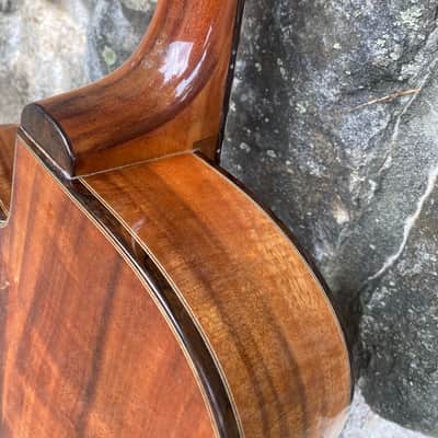 Goodman 16" Archtop 2022 Natural -Rare Koa back,sides and neck and Sitka spruce top. image 10