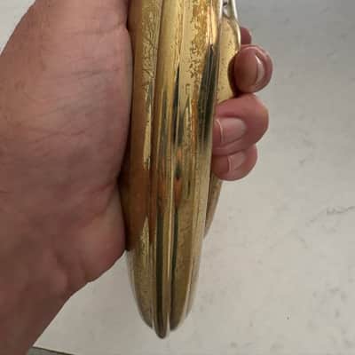 Yamaha YBH-301M Marching Baritone Horn 2010s - Lacquered Brass image 11