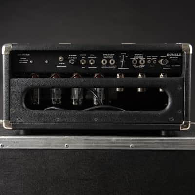 Dumble Overdrive Special Amplifier Head, Dumble Footswitch, EVM12L Cab, 4x12 Cab, and 1980s Dumbleator with Flight Case image 3