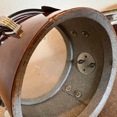 Ludwig Concert Toms 8/10/12 Mahogany Cortex image 6