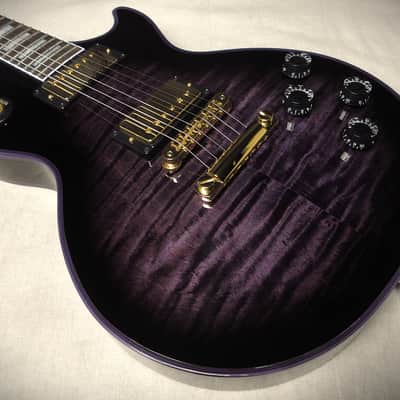 Gibson Ltd Ed Les Paul Custom Purple Widow image 8