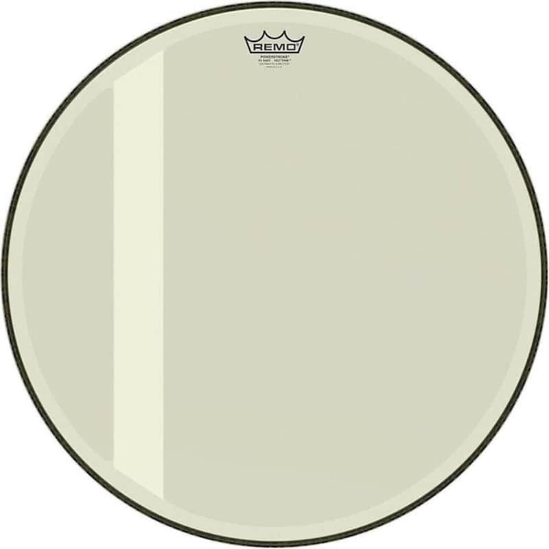 Remo Powerstroke P3 Felt Tone Clear Bass Drumhead 22" image 1
