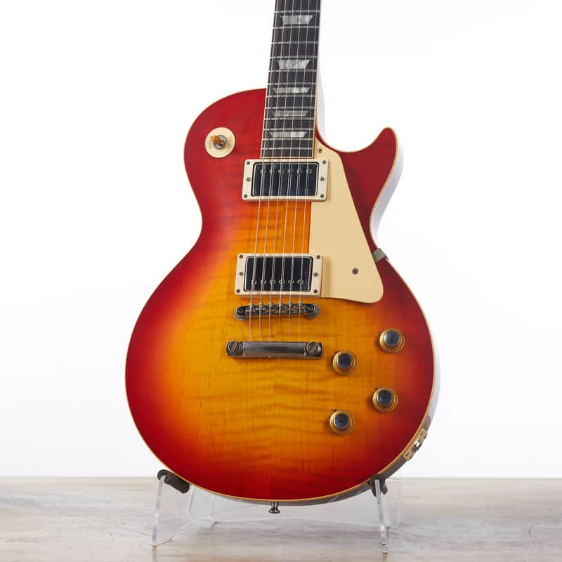 Gibson Custom 1960 Les Paul Standard Reissue, Washed Cherry Sunburst | Demo image 1