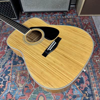 Yamaha FG B1N Bamboo Dreadnaught Acoustic - 1990 image 5