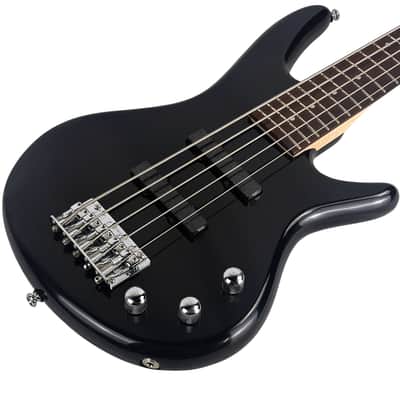 Ibanez GSRM25 MiKro Short Scale 5-String Bass Black image 7