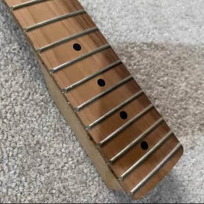 Maple Guitar Strat Style Neck and Rosewood Fretboard 22 Frets image 7