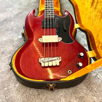 Gibson EB-0 Bass Guitar 1964 - Cherry original vintage USA image 3