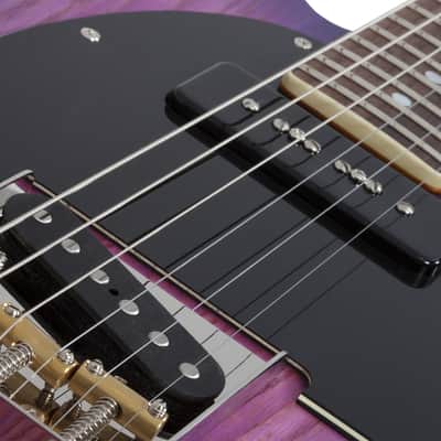 Schecter PT Special Purple Burst Pearl image 9