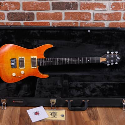 Jackson USA Custom Shop Swee-Tone Prototype #6 Washed Cherry Burst Early 2000s w Gator Hard Shell Case (video demo) image 2