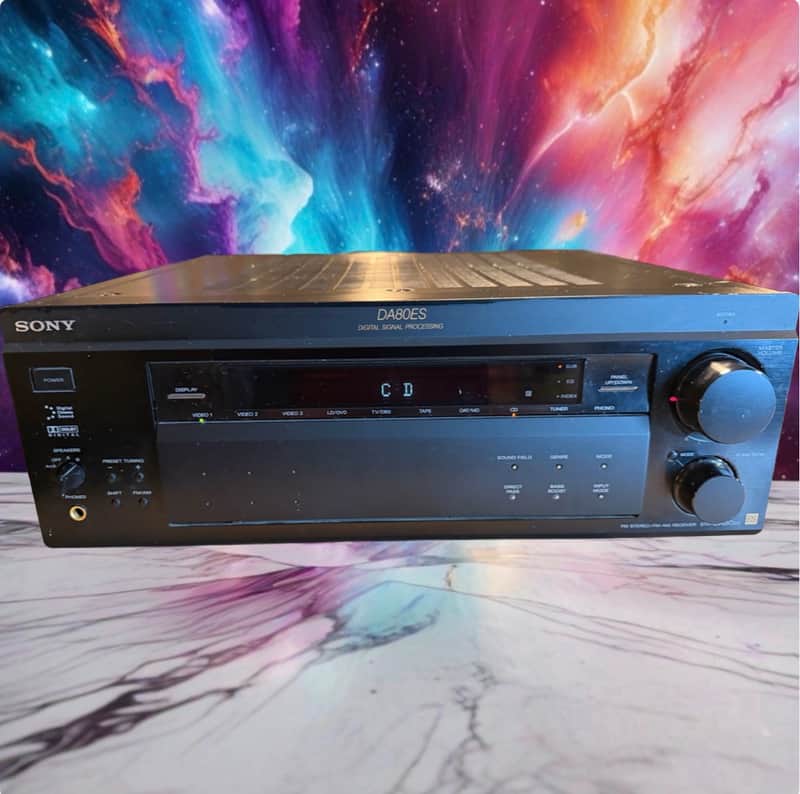 Sony STR-DA80ES 5.2 Channel AV Receiver FM AM Home Theater Fully Tested+Cleaned