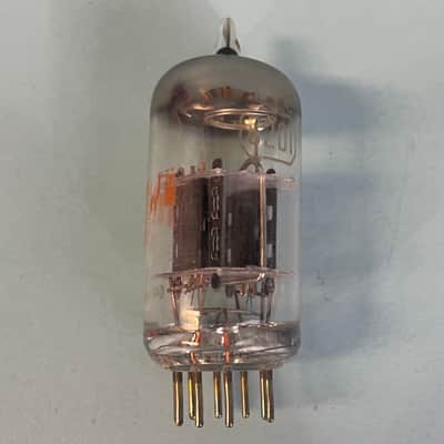 1972 RCA 6201 12AT7WA ECC81 Vintage Halo Getter Preamp Tube! T169 image 6