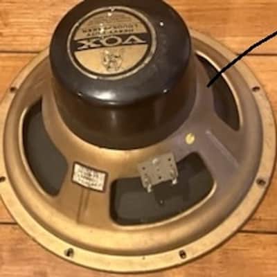 Vox 12 Inch Vintage Old 1950's 1960's 16 Ohm Electric Guitar Amplifier Cabinet Speaker Model 33-5073-6 Made in England image 5