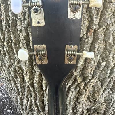 Vintage Silvertone 5 string 1950’s Sears Harmony with resonator image 7