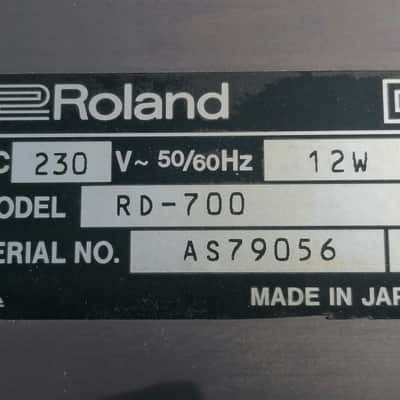 Roland RD-700 88-Key Digital Stage Piano 2001 - 2005 - Black image 7