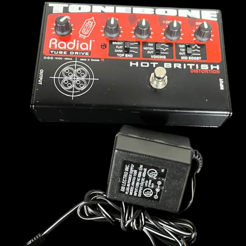 Radial Tonebone Hot British 2010s - Red  X12658 image 1