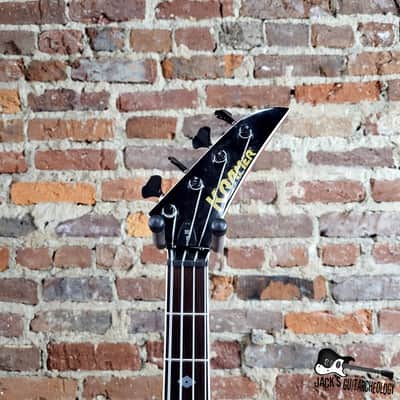 Kramer Spector Forum III Bass w/ OHSC (1980s, Magenta Metallic) image 7