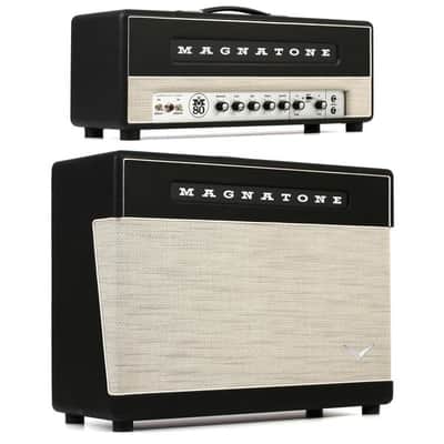 Magnatone Super Fifty-Nine M-80 - 45-watt Tube Head with 180 2x12 Stack image 2