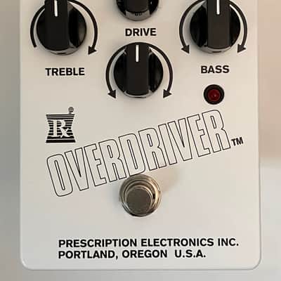 Prescription Electronics RX OVERDRIVER 2009 - White with Black Retro Knobs image 1