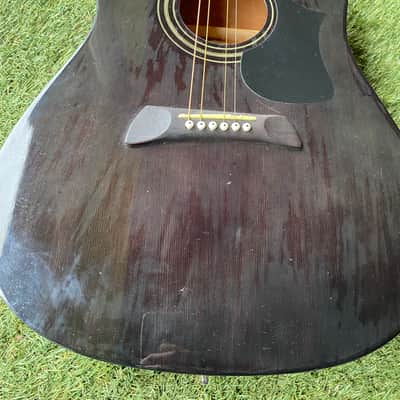 First Act  MG402 - Black Full Size Acoustic Dreadnought Guitar Rare image 5
