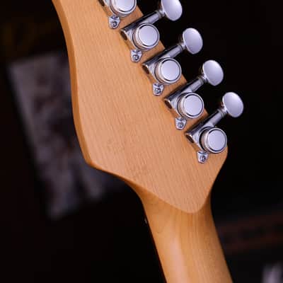 Dhatarattha DST HH Bright Orange – Roasted Maple Neck, Stainless Steel Frets image 9